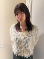 スノッブサンク(Snob ciNQ)&nbsp;レイヤーカット/ミディアムヘア/顔周りカット