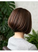 大人のための立体フォルムボブ