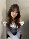 大人ガーリー/ミディアムレイヤーカット/チェリーレット/大宮