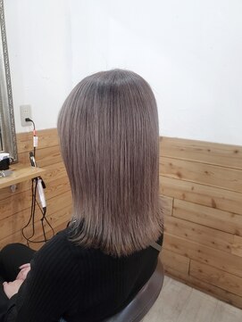 フリックヘアサロン 梅田茶屋町2号店(FLICK HAIR SALON) ミディアム/イルミナカラー