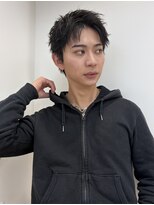 ハニー 町田(HONEY) スパイキーショート/ピンパーマ/黒髪 3