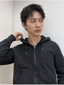 ハニー 町田(HONEY) スパイキーショート/ピンパーマ/黒髪 3