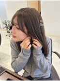 レイヤーボブグレージュkchiara福岡新名敬子