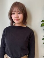アクシス カリヤ(`AXIS KARIYA)&nbsp;ミルクティーブロンド/ダークブルー/デジタルパーマ/刈谷