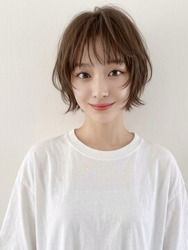 ノンダメージサロン ステラバイボヌール(Stella by Bonheur) 【川西能勢口】ウルフレイヤーショート