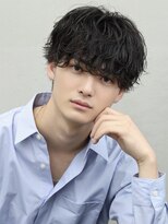 リベル(LIBER)&nbsp;シャドウパーマ/ラウンドマッシュ/八王子/メンズサロン/men's