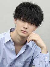 リベル(LIBER)&nbsp;シャドウパーマ/ラウンドマッシュ/八王子/メンズサロン/men's