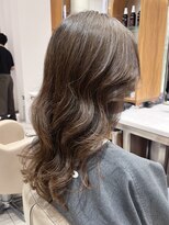ピークアブー アヴェダ ギンザシックス(PEEK-A-BOO AVEDA GINZASIX) 【立体感ウェーブ】デザインカラー ローライト ◆
