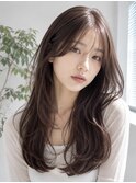 アッシュベージュ/グレージュカラー/レイヤーカット/髪質改善