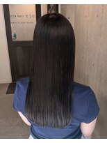 ロッカヘアエジェ(ROCCA hair eje.)&nbsp;ダークパープル暗髪ストレートロング