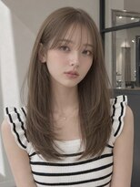 ユーフォリア 青山(Euphoria)&nbsp;大人美人透明感カラーインナーカラーハイトーンホワイトピンク