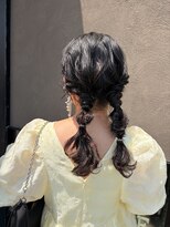 ヘアーデザイニングアリュール(Hair Desining ALLUЯE)&nbsp;ふわふわツインヘアセット