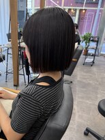 コク 千葉駅西口(COQU)&nbsp;タッセルボブ/ぱつっとボブ/千葉【積田佳奈】
