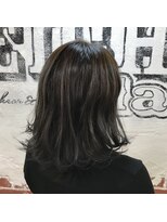 エイトタマプラ たまプラーザ店(EIGHT tamapla)&nbsp;【EIGHTたまプラ】デザインカラー_切りっぱなしボブ