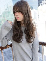 エイコーンズ ヘアー サロン(ACORNS Hair Salon)&nbsp;透け感バング×毛束感セミウェットロング