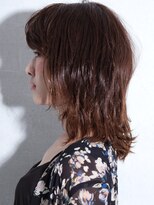 パティオン(PATIONN)&nbsp;トップも後ろもふんわりボリューム感くびれレイヤー大人パーマ