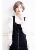 大人かわいい透明感フレンチノーブルショート