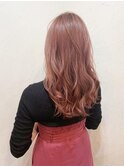 【reir下北沢】*無造作ウェーブ+ラベンダーピンク*