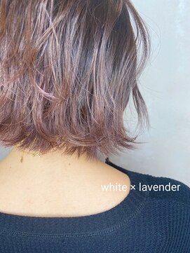 スイッチ 本店(SWITCH) 【鳥居】ホワイト × ラベンダー