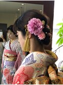 着物アップスタイル 着付け