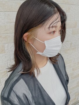 オンド(onde) インナーカラーベージュ