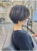 丸みハンサムショート
