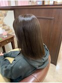 20代30代40代大人可愛い髪質改善カラー艶感ストレート透明感