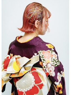 キッカ(kicca) 【kicca】2022成人式アレンジスタイル