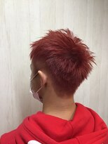 アルファ ヘアー デザイン(alpha hair design)&nbsp;ハイトーンレッド