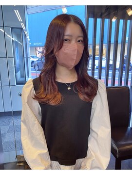 ヘアーサロン アウラ(hair salon aura) 【aura】大人韓国ヘア/オルチャン/顔まわりレイヤー