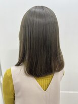 ヘアデザインロアール 元町店(Hair Design LOIRE) オリーブベージュ×ボブミディ