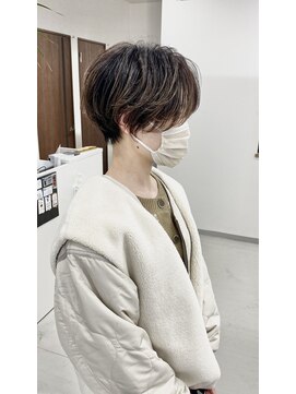 エルエスヘアー(LS HAIR) 【片山陽基】パーマ風毛流れ綺麗ショート