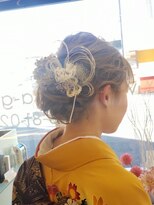 ヘアー＆フェイス ヤマ　ｈａｉｒ＆ｆａｃｅ　Ｙａｍａ&nbsp;成人式ヘア