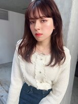 【山田】ナチュラルワンカールピンクベージュ