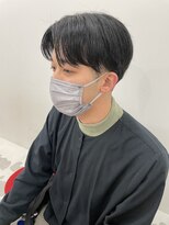 エンドリンク(endlink) 2ブロックのセンターパートスタイル