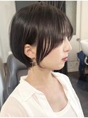大人可愛い20代30代40代小顔 ショートヘア