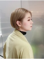 ノード(NODO)&nbsp;ハイトーンベージュ＋ミニボブ