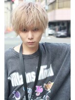 リア 大阪梅田(Ria) ~ミルクティーべージュ 束感マッシュ~【Ria 大阪 梅田】