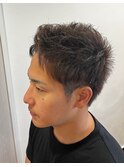 爽やかツーブロック 【ナチュラル束感ショート】
