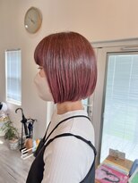 レポ(LEPO)&nbsp;秋髪◎ミニボブと高彩度ピンク