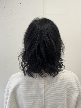 リッチアンドアンジー(RICCI&ANGIE) ウェーブ　ミディアムパーマ　デジタルパーマ30代　40代　50代