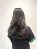 ザックラフィネ(ZACC raffine)&nbsp;グレーベージュ/レイヤーロング/透明感カラー