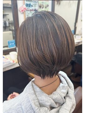 ヘアーショップアミティ ショートボブ