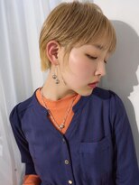 ナービス(NARVIS)&nbsp;似合わせカット/クールショート//ブリーチカラー