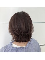 シー(she.) レイヤーボブ×ピンクブラウン#桂