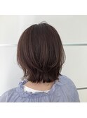 レイヤーボブ×ピンクブラウン#桂