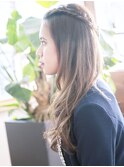 お手軽ハーフアップ/20代/30代/40代/50代/倉敷/白楽町