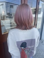 グランデュール 浜松東若林店(GRANDEUR)&nbsp;ハイトーンピンクベージュピンクラベンダーダブルカラー