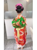 七五三ヘアセット・着付け 8