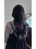 ラベンダーグレージュ×グラデーションからわ
